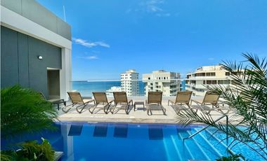 Apartamento con vista al mar y permiso turístico en el rodadero