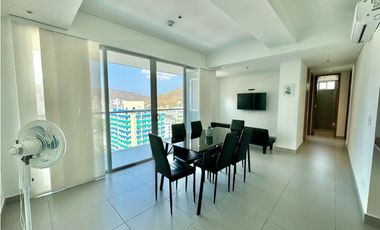 Apartamento con vista al mar y permiso turístico en el rodadero
