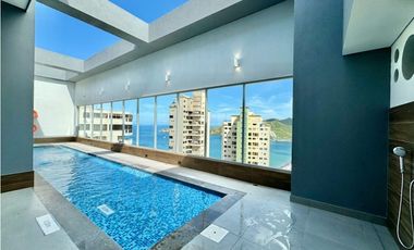 Apartamento con vista al mar y permiso turístico en el rodadero