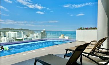 Apartamento con vista al mar y permiso turístico en el rodadero