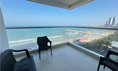 Apartamento Bocagrande vista al mar y centro amurallado