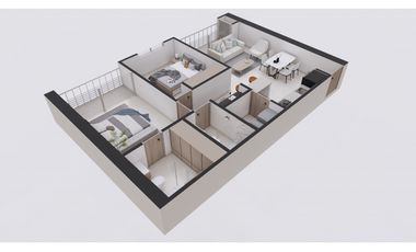 Apartamentos en venta - Edificio Cosmos 71m2