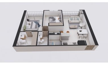 Apartamentos en venta - Edificio Cosmos 71m2