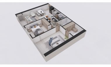 Apartamentos en venta - Edificio Cosmos 71m2