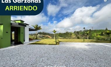 Finca en arriendo- El Carmen de Viboral- Vereda La Garzonas