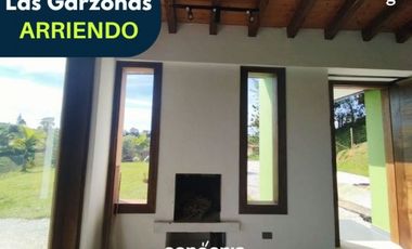 Finca en arriendo- El Carmen de Viboral- Vereda La Garzonas