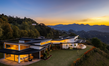 MODERNA MANSION CON VISTA DE UN SOLO NIVEL EL RETIRO