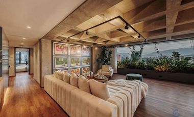 Amoblado ESPECTACULAR Apartamento lujo Lalinde - Poblado.