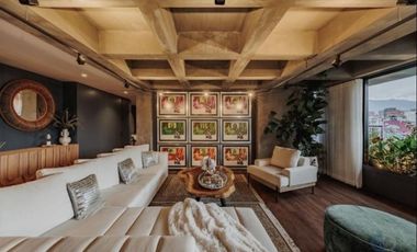 Amoblado ESPECTACULAR Apartamento lujo Lalinde - Poblado.