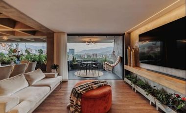 Amoblado ESPECTACULAR Apartamento lujo Lalinde - Poblado.