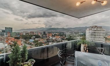 Amoblado ESPECTACULAR Apartamento lujo Lalinde - Poblado.