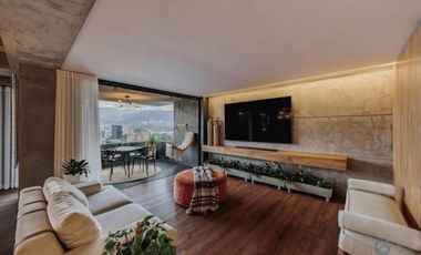 Amoblado ESPECTACULAR Apartamento lujo Lalinde - Poblado.