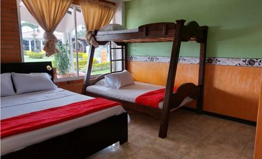 ARRIENDO CASA CAMPESTRE POR NOCHES VIA ALCALA