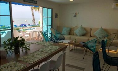 CABAÑA FRENTE AL MAR EN ARRIENDO SANTA MARTA