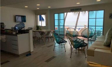 CABAÑA FRENTE AL MAR EN ARRIENDO SANTA MARTA