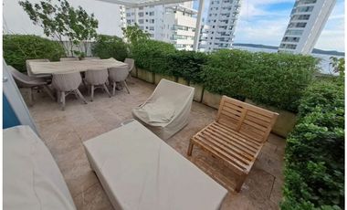 Apartamento Castillogrande vista bahia