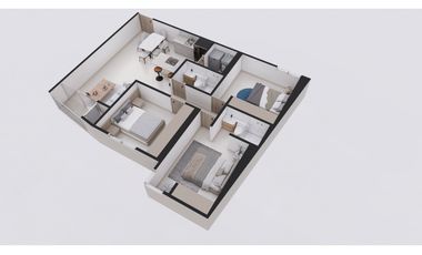 Apartamentos en venta - Edificio Cosmos 82m2