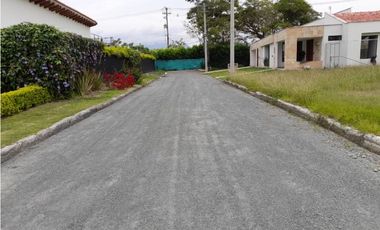 Lote terreno en venta en condominio cerrado Rozo Valle Colombia