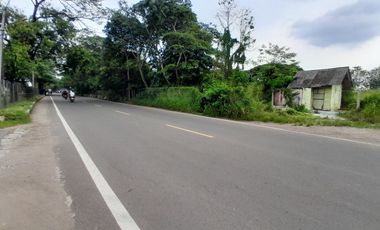 Sewa & Kontrak Tanah Pinggir Jalan Raya Luas 6000 m Dekat Tol Serang