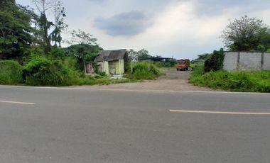 Sewa & Kontrak Tanah Pinggir Jalan Raya Luas 6000 m Dekat Tol Serang