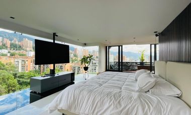 Apartamento Amoblado Sector Loma Alejandría El Poblado