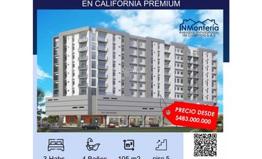 SE VENDEN APARTAMENTOS EN CALIFORNIA PREMIUM - MONTERIA