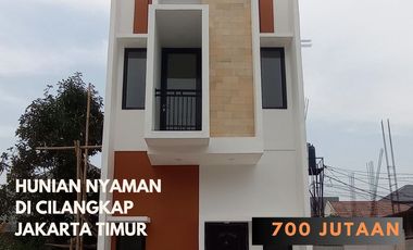 Rumah 2 lantai lokasi strategis dekat tol di cipayung