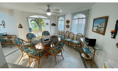 ALQUILER CASA FRENTE AL MAR 4 HABITACIONES BELLO HORIZONTE SANTA MARTA