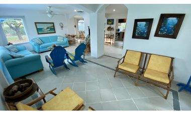 ALQUILER CASA FRENTE AL MAR 4 HABITACIONES BELLO HORIZONTE SANTA MARTA