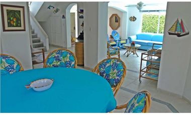 ALQUILER CASA FRENTE AL MAR 4 HABITACIONES BELLO HORIZONTE SANTA MARTA