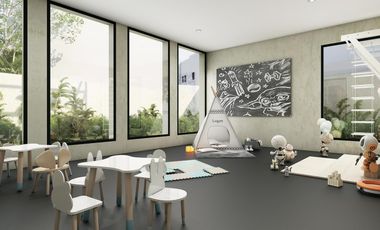 CASA EN VENTA EN PLAYA DEL CARMEN 3 HABITACIONES CON GYM, AREA DE YOGA, CANCHA PADEL