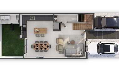 CASA EN VENTA EN PLAYA DEL CARMEN 3 HABITACIONES CON GYM, AREA DE YOGA, CANCHA PADEL