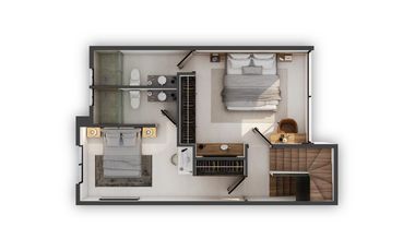 CASA EN VENTA EN PLAYA DEL CARMEN 3 HABITACIONES CON GYM, AREA DE YOGA, CANCHA PADEL