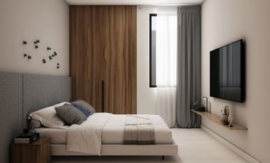 CASA EN VENTA EN PLAYA DEL CARMEN 3 HABITACIONES CON GYM, AREA DE YOGA, CANCHA PADEL