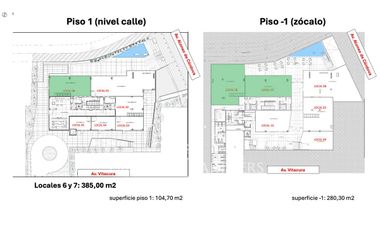 Locales Vitacura - Alonso de Córdova
