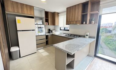 Departamento en renta amueblado condominio Kaoba, Juriquilla Queretaro GPS