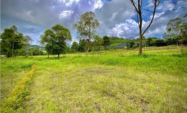 Venta Lote Parcelacion 100% Plano todos los Servicios La Ceja