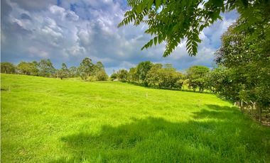 Venta Lote Semiplano con Exotica Vista Parcelacion El Retiro