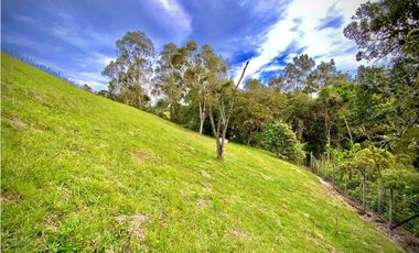 Venta Lote Parcelacion con Vista Alto Palmas (Envigado)