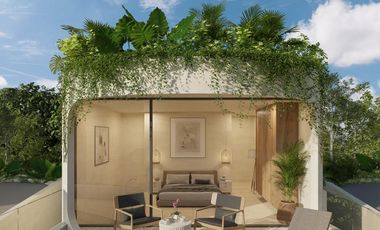 Casa en venta de 2 habitaciones en Tulum a pocos metros de la playa | Alberca y Spa