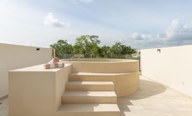 Casa en venta de 2 habitaciones en Tulum a pocos metros de la playa | Alberca y Spa