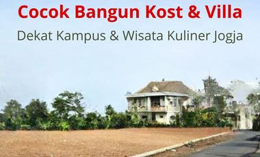 Tanah Jogja Kaliurang Atas Dekat Kampus UII Jogja
