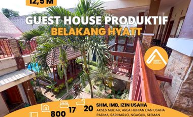 Guest House Produktif Belakang Hyatt Strategis Kawasan Ramai Exclusive