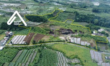 Jual Tanah Wonosobo Andongsili Pinggir Jalan View Indah