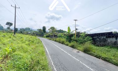 Jual Tanah Wonosobo Andongsili Pinggir Jalan View Indah