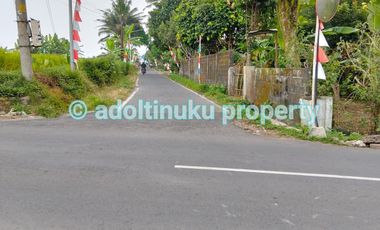 Tanah 450 m² lebar muka 15 m di saragan, mertoyudan, magelang