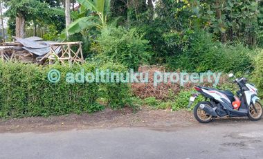 Tanah 1011 m² lebar muka 25 m di banyakan, mertoyudan, magelang