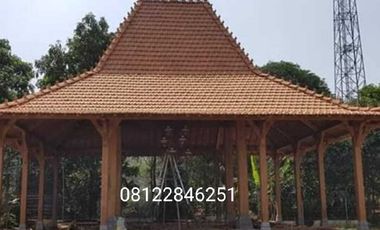 Jual Pendopo Joglo kayu jati, rumah joglo dan limsan kayu jati