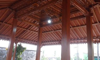 Jual Pendopo Joglo kayu jati, rumah joglo kayu jati gebyok ukir j