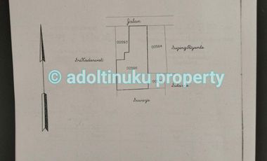 Tanah 310 m² lebar muka 9 m di saragan, mertoyudan, magelang